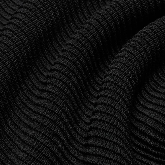 Aritzia Babaton Sculpt One Shoulder Black Dress - Picture 2 of 4